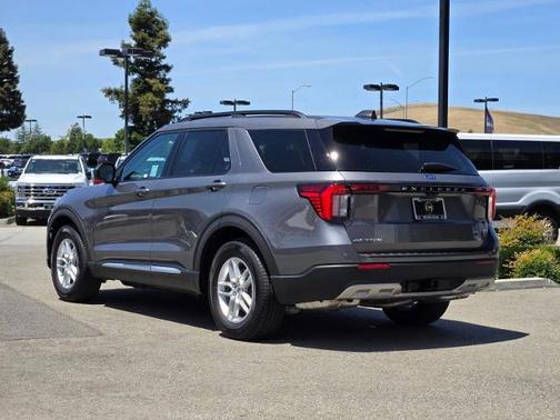 CARBONIZED GRAY METALLIC 2025 Ford Explorer ACTIVE