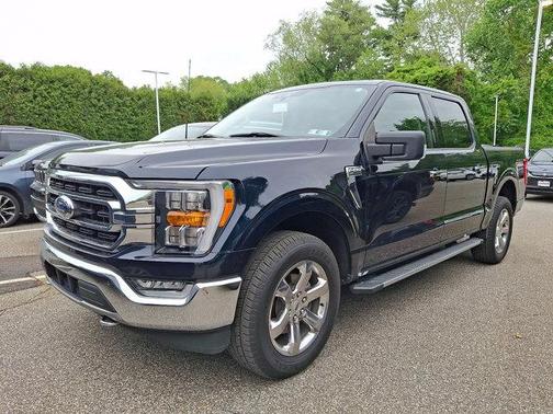 Antimatter Blue Metallic 2021 Ford F-150 XLT