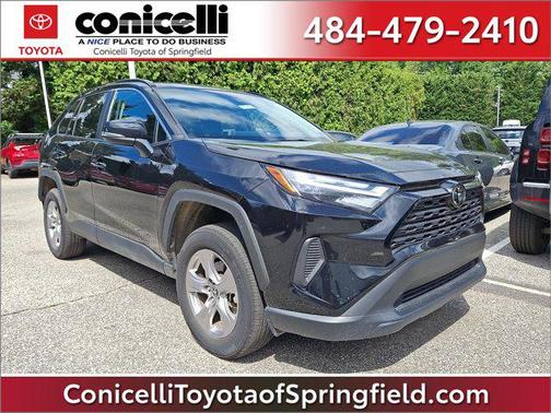 Midnight Black Me 2025 Toyota RAV4 XLE