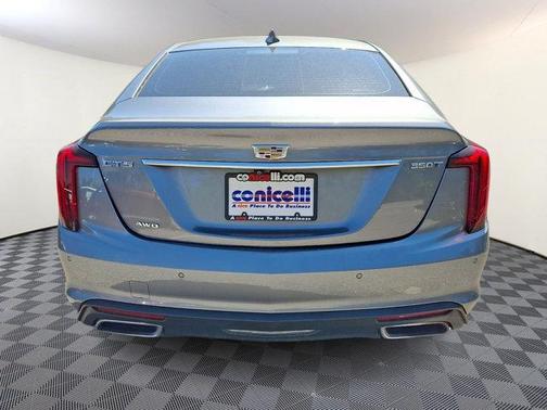 Satin Steel Metallic 2021 Cadillac CT5 Premium Luxury RWD