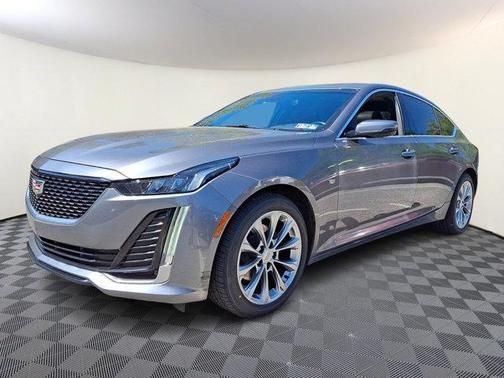 Satin Steel Metallic 2021 Cadillac CT5 Premium Luxury RWD