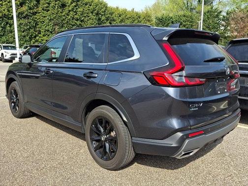 Gray 2024 Honda CR-V Hybrid Sport AWD