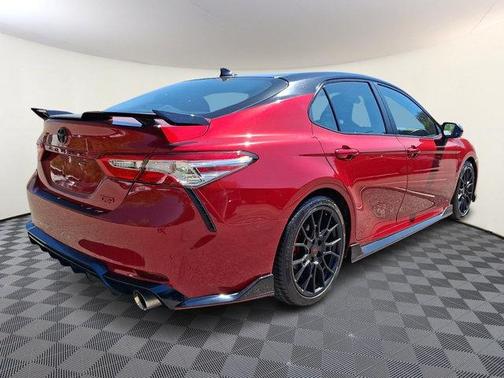 Supersonic Red/Midnight Black Metallic 2020 Toyota Camry TRD