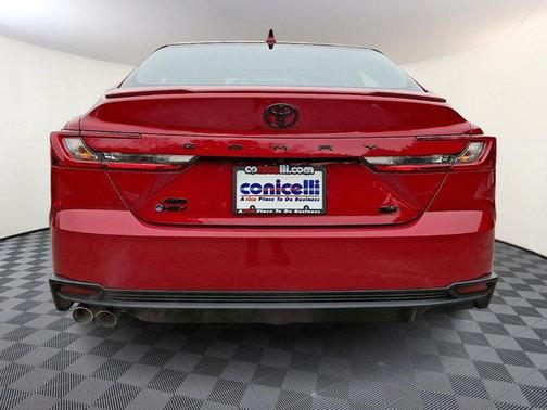 Supersonic Red 2025 Toyota Camry SE