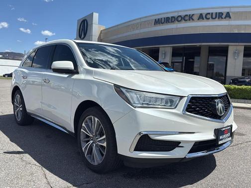 White 2018 Acura MDX 3.5L w/Technology Package