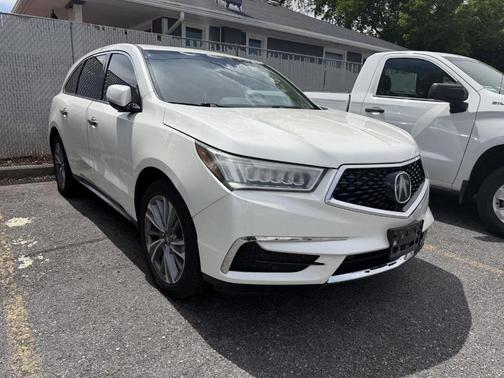 White 2018 Acura MDX 3.5L w/Technology Package
