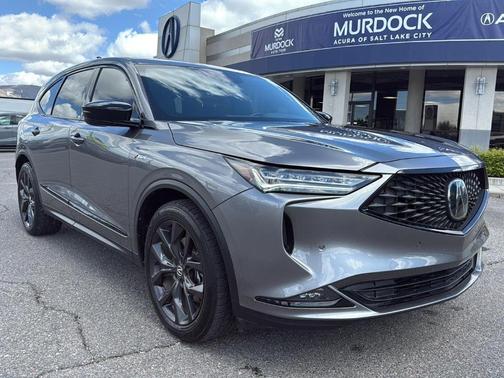 Gray 2022 Acura MDX A-Spec