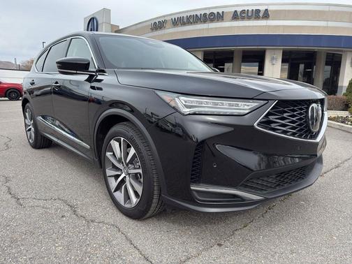 Black 2025 Acura MDX Technology