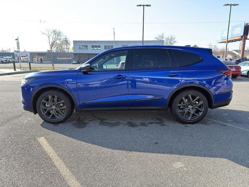 Blue 2023 Acura MDX A-Spec