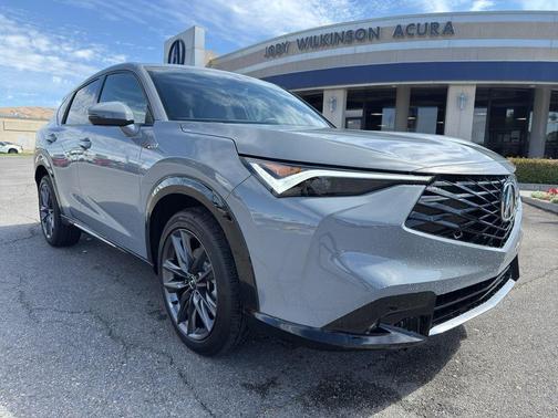 Gray 2025 Acura ADX A-Spec