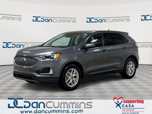 Gray Metallic 2023 Ford Edge SEL