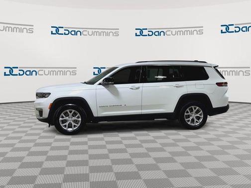 Bright White Clearcoat 2021 Jeep Grand Cherokee L Limited