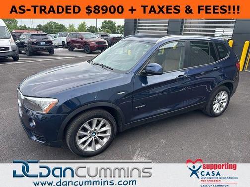 Deep Sea Blue Metallic 2016 BMW X3 xDrive28i