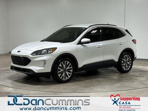 White Metallic 2020 Ford Escape Titanium