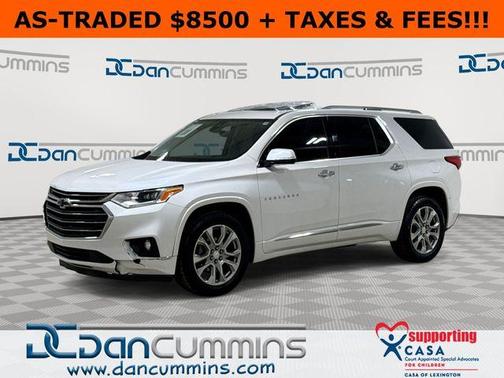 Iridescent Pearl Tricoat 2018 Chevrolet Traverse Premier