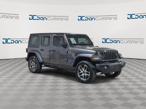 Granite Crystal Clearcoat Metallic 2025 Jeep Wrangler 4xe Sport