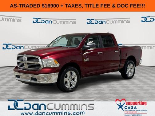 Delmonico Red Pearlcoat 2017 RAM 1500 Big Horn