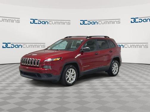 Deep Cherry Red Crystal Pearlcoat 2015 Jeep Cherokee Sport