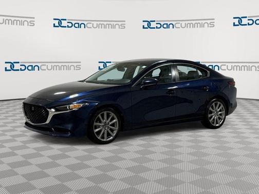 Deep Crystal Blue Mica 2019 Mazda Mazda3 FWD w/Preferred Package