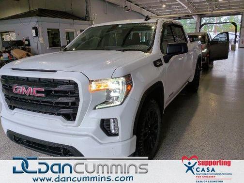 Summit White 2021 GMC Sierra 1500 Elevation