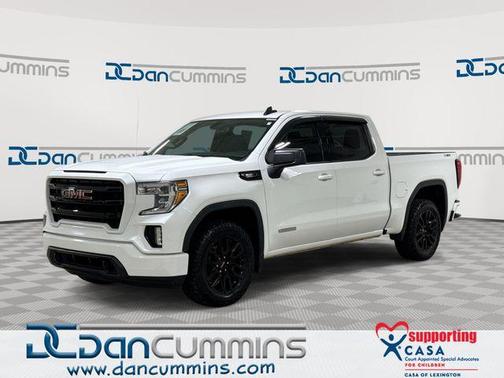 Summit White 2021 GMC Sierra 1500 Elevation