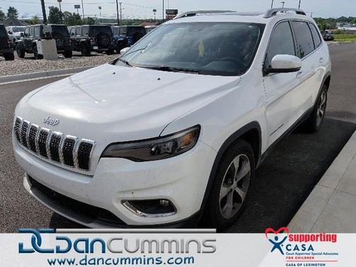 Bright White Clearcoat 2020 Jeep Cherokee Limited