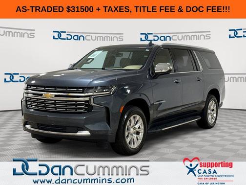 Shadow Gray Metallic 2021 Chevrolet Suburban Premier