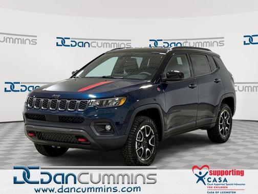 Fathom Blue Pearlcoat 2026 Jeep Compass Trailhawk