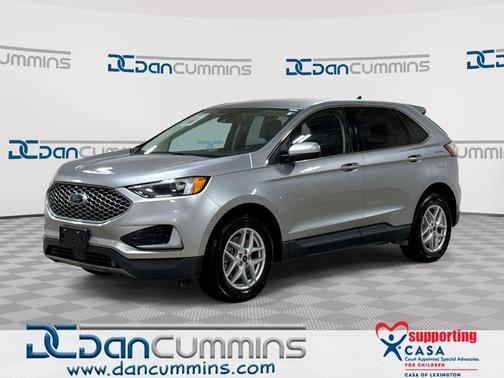 Silver 2023 Ford Edge SEL