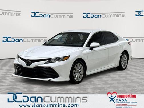 Super White 2020 Toyota Camry LE