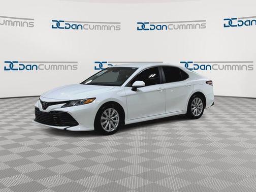 Super White 2020 Toyota Camry LE