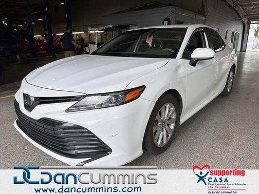 Super White 2020 Toyota Camry LE