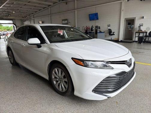 Super White 2020 Toyota Camry LE