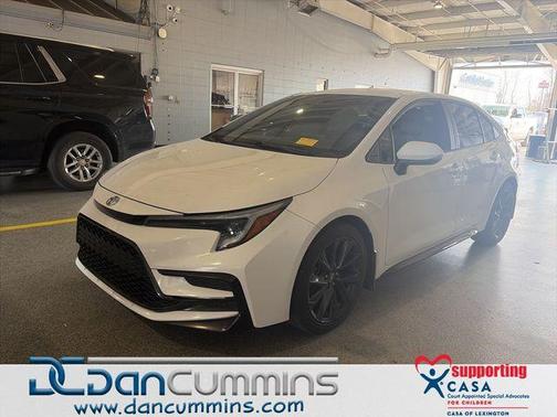 White 2024 Toyota Corolla SE