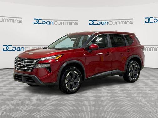 Scarlet Ember 2025 Nissan Rogue SV