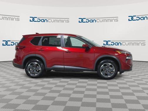 Scarlet Ember 2025 Nissan Rogue SV