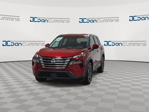 Scarlet Ember 2025 Nissan Rogue SV