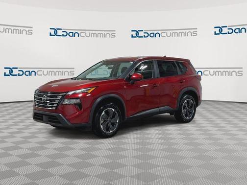 Scarlet Ember 2025 Nissan Rogue SV