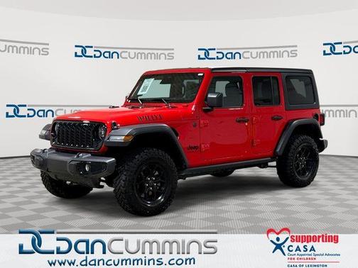 Firecracker Red Clearcoat 2025 Jeep Wrangler Sport