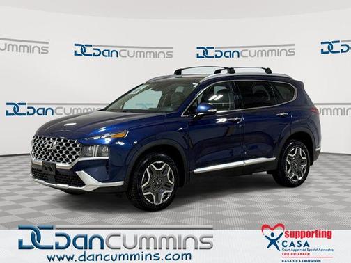 Stormy Blue 2022 Hyundai SANTA FE Limited