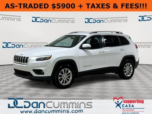 Bright White Clearcoat 2019 Jeep Cherokee Latitude