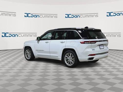 Bright White Clearcoat 2023 Jeep Grand Cherokee Summit