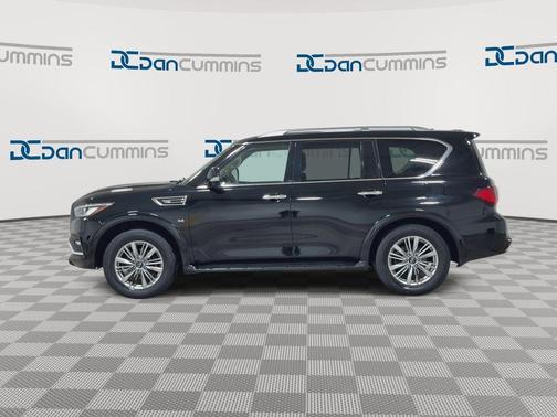 Black Obsidian 2019 INFINITI QX80 Luxe