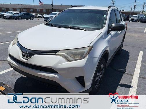 Super White 2016 Toyota RAV4 LE