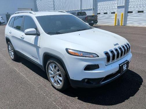 Bright White Clearcoat 2017 Jeep Cherokee Limited