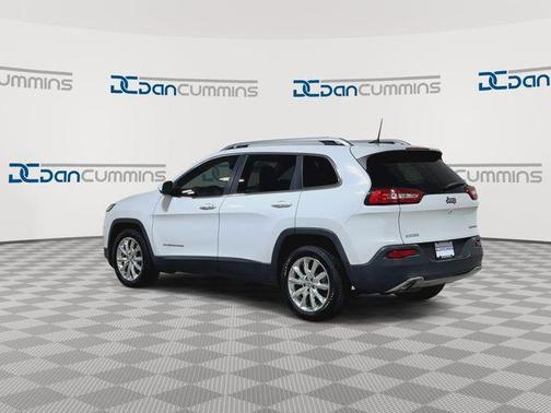 Bright White Clearcoat 2017 Jeep Cherokee Limited