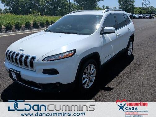 Bright White Clearcoat 2017 Jeep Cherokee Limited