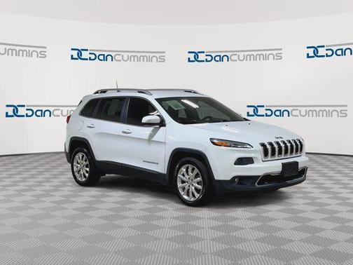 Bright White Clearcoat 2017 Jeep Cherokee Limited