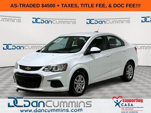 Summit White 2018 Chevrolet Sonic LS