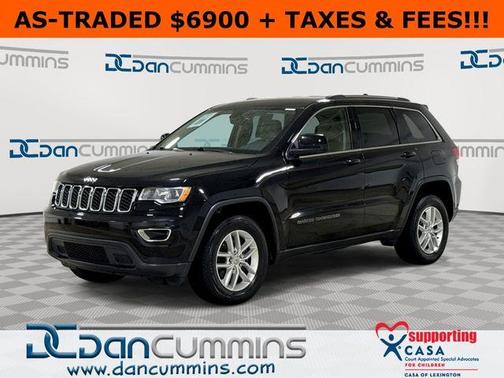 Diamond Black 2017 Jeep Grand Cherokee Laredo